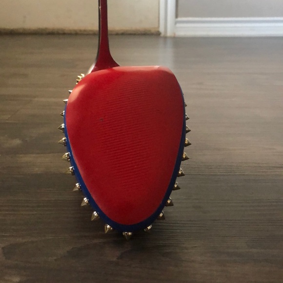 Chris-T Women Sexy Round Toe Stud Stiletto - Picture 6 of 7